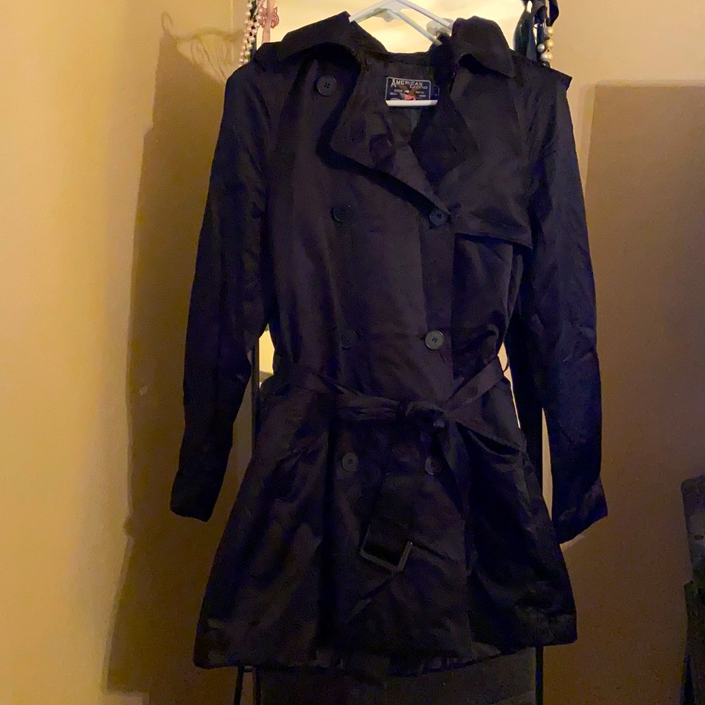 Beautiful black coat.